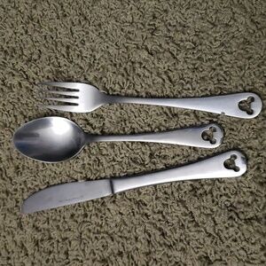 Disney Spoon, Fork & Knife Set
